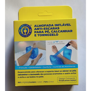 Almofada Inflável Anti-Escaras para Pé, Calcanhar e Tornozelo Ortho Pauher