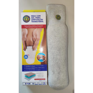Meia com gel para amputação Transtibial (M)  - SG703